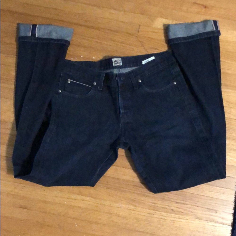 Naked and famous skinny guy selvedge 34